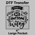 DTF Transfer 4" Thumbnail