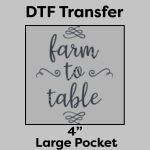 DTF Transfer 4" Thumbnail