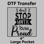 DTF Transfer 4" Thumbnail