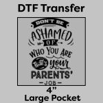 DTF Transfer 4" Thumbnail