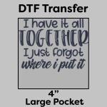 DTF Transfer 4" Thumbnail