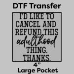 DTF Transfer 4" Thumbnail