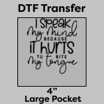 DTF Transfer 4" Thumbnail