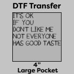 DTF Transfer 4" Thumbnail