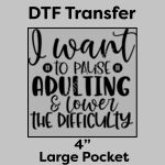 DTF Transfer 4" Thumbnail