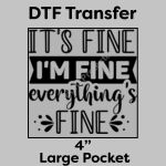 DTF Transfer 4" Thumbnail