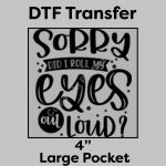 DTF Transfer 4" Thumbnail