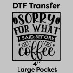 DTF Transfer 4" Thumbnail