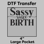 DTF Transfer 4" Thumbnail