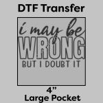 DTF Transfer 4" Thumbnail