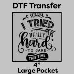 DTF Transfer 4" Thumbnail