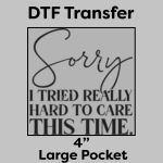 DTF Transfer 4" Thumbnail