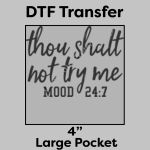 DTF Transfer 4" Thumbnail