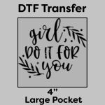 DTF Transfer 4" Thumbnail