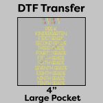 DTF Transfer 4" Thumbnail