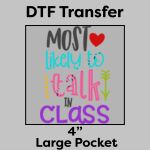 DTF Transfer 4" Thumbnail