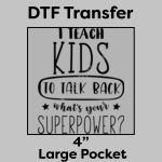 DTF Transfer 4" Thumbnail