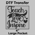 DTF Transfer 4" Thumbnail