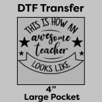 DTF Transfer 4" Thumbnail