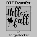 DTF Transfer 4" Thumbnail