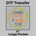 DTF Transfer 4" Thumbnail