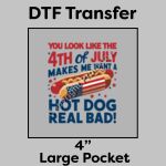 DTF Transfer 4" Thumbnail