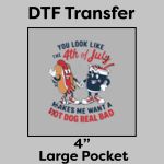 DTF Transfer 4" Thumbnail