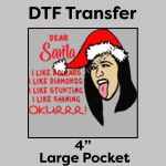 DTF Transfer 4" Thumbnail