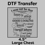 DTF Transfer 4.5" Thumbnail