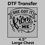 DTF Transfer 4.5" Thumbnail