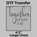 DTF Transfer 4.5" Thumbnail