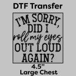 DTF Transfer 4.5" Thumbnail