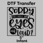 DTF Transfer 5" Thumbnail