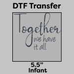 DTF Transfer 5.5" Thumbnail