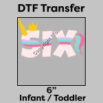 DTF Transfer 6" Thumbnail