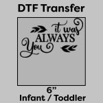 DTF Transfer 6" Thumbnail