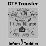 DTF Transfer 6" Thumbnail