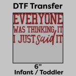 DTF Transfer 6" Thumbnail