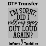 DTF Transfer 6" Thumbnail