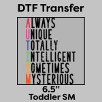 DTF Transfer 6.5" Thumbnail