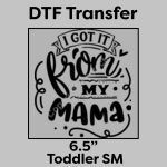 DTF Transfer 6.5" Thumbnail