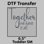 DTF Transfer 6.5" Thumbnail