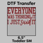 DTF Transfer 6.5" Thumbnail