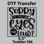 DTF Transfer 6.5" Thumbnail