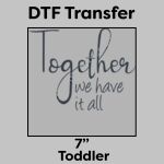 DTF Transfer 7" Thumbnail