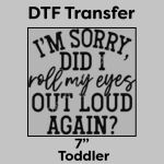 DTF Transfer 7" Thumbnail