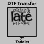 DTF Transfer 7" Thumbnail