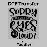 DTF Transfer 7" Thumbnail