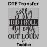 DTF Transfer 7" Thumbnail