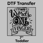 DTF Transfer 7" Thumbnail